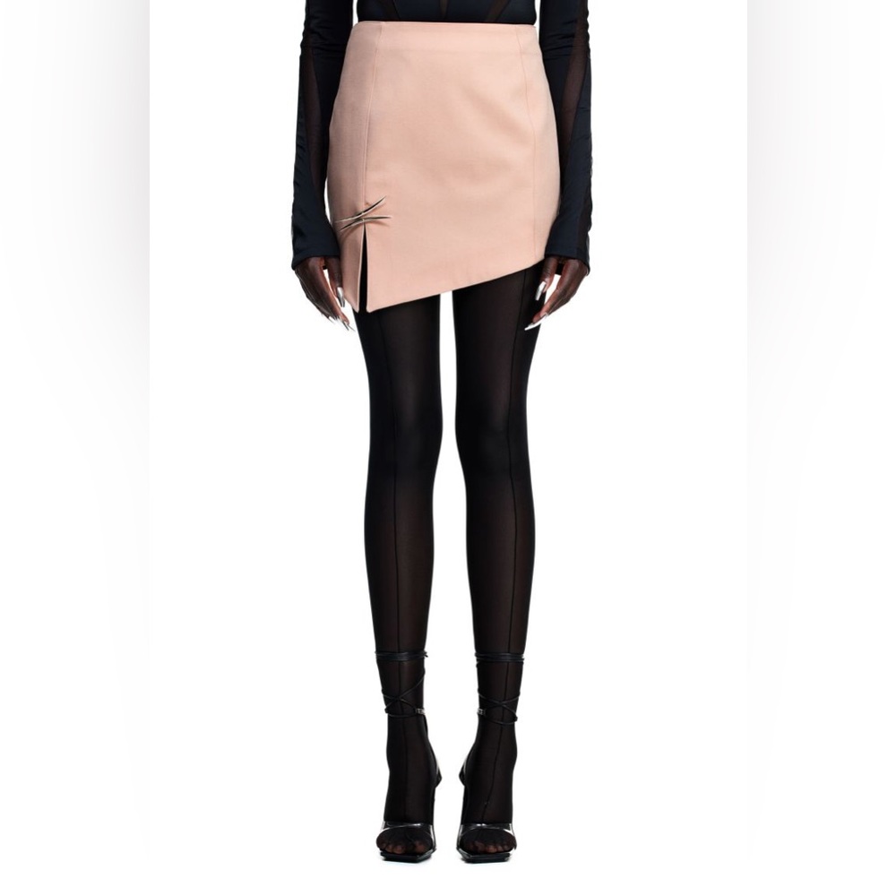 Mugler x H&M Wool Mini Skirt